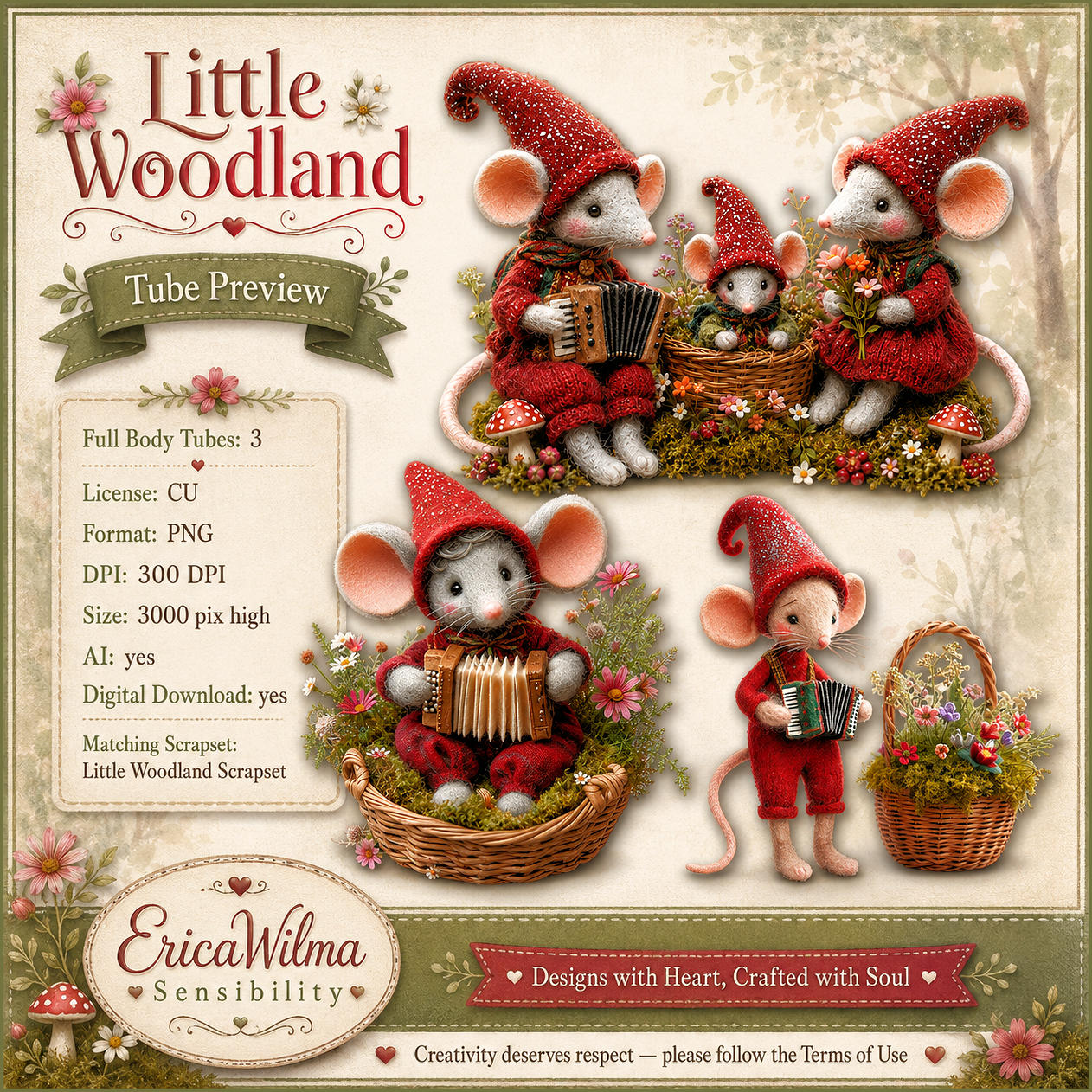 (image for) EW AI Little Woodland - Tubeset 2026